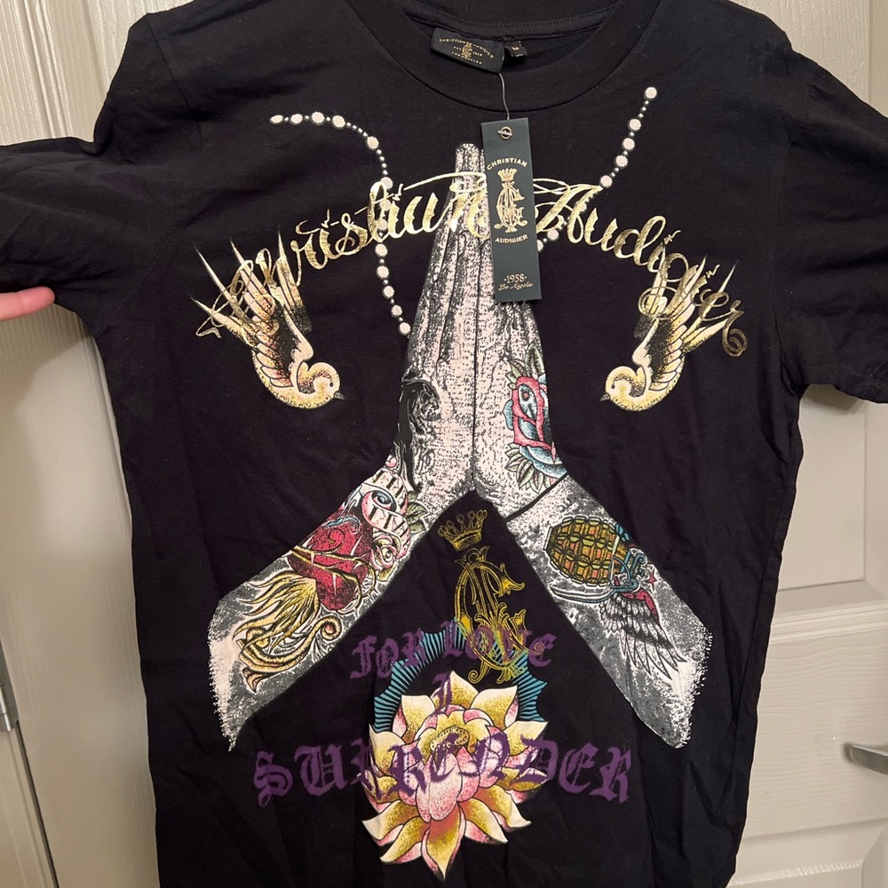 Christain Audigier T-Shirt NEW with tags